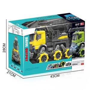 ماشین کنترلی شارژی کامیون بیل مکانیکی مقیاس 1:14 مدل Excavator Truck_اسباب بازی